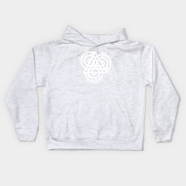 Reiki Hidden Symbols - Cho Ku Rei Kids Hoodie by swazzmore